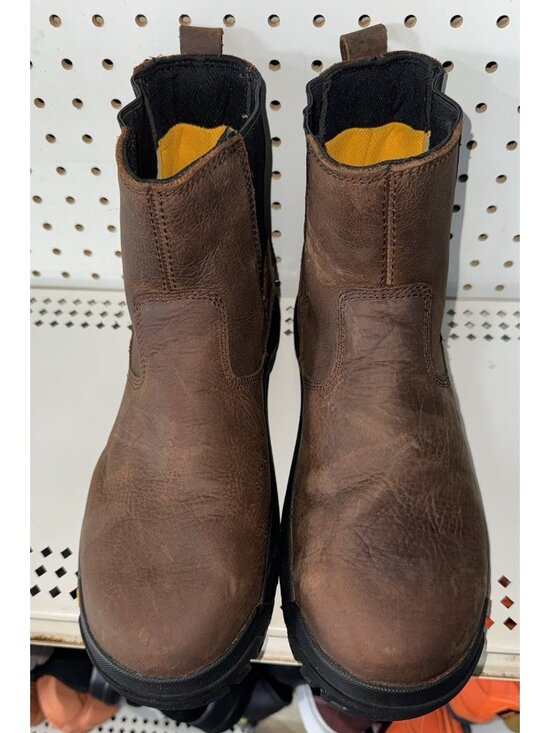 Caterpillar Wheelbase Mens Pull On Steel Toe Slip Resistant Work Boots Size 13 main image 6